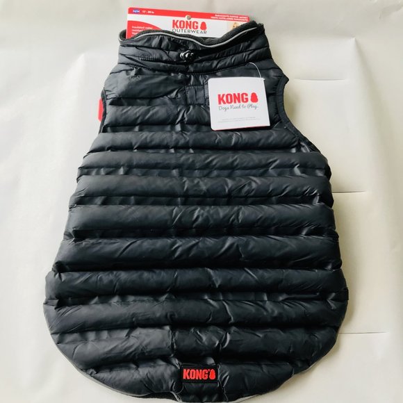 Kong Dog Kong Outerwear Parachute Puffer Dog Jacket Coat Size M 72